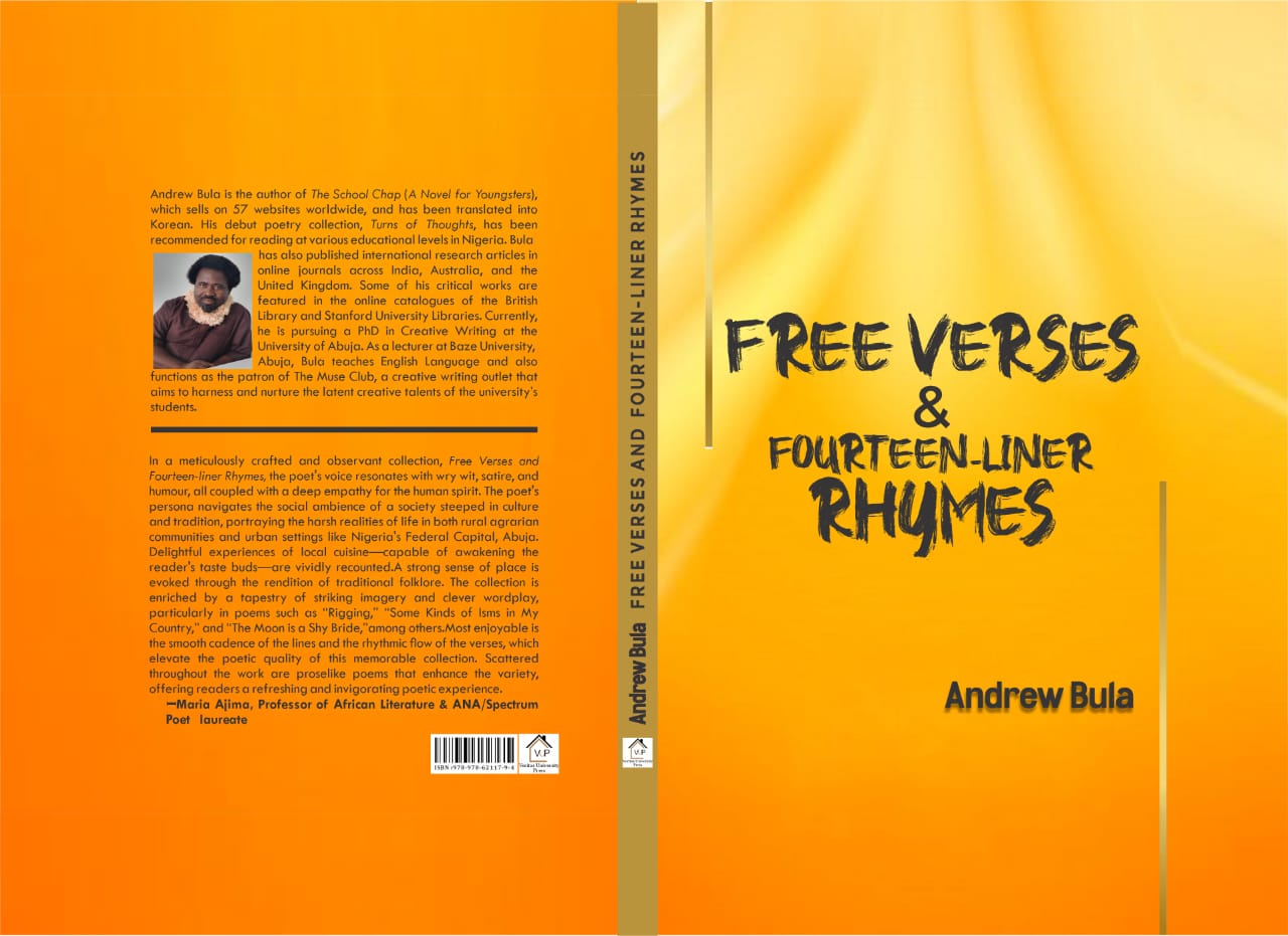 Front cover of Free Verses and Fourteen-Liner Rhymes